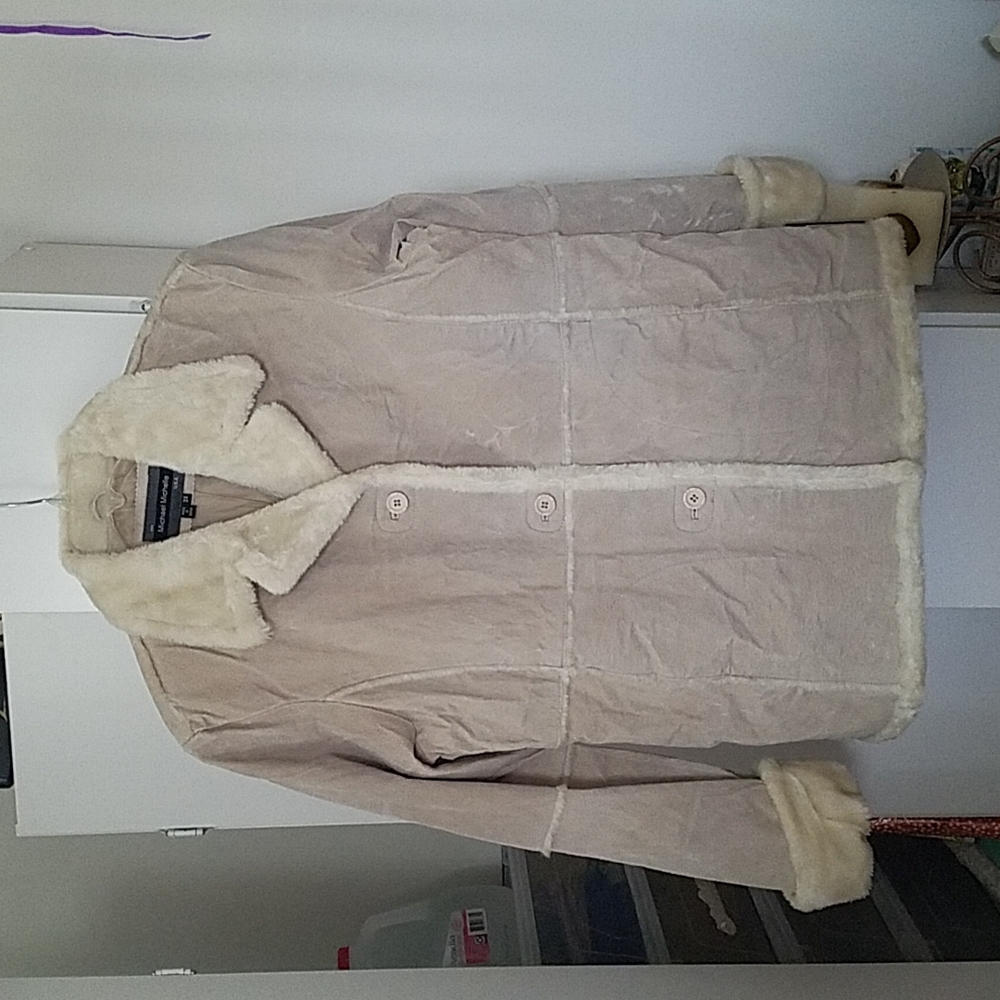 NWT Michael Michelle leather jacket